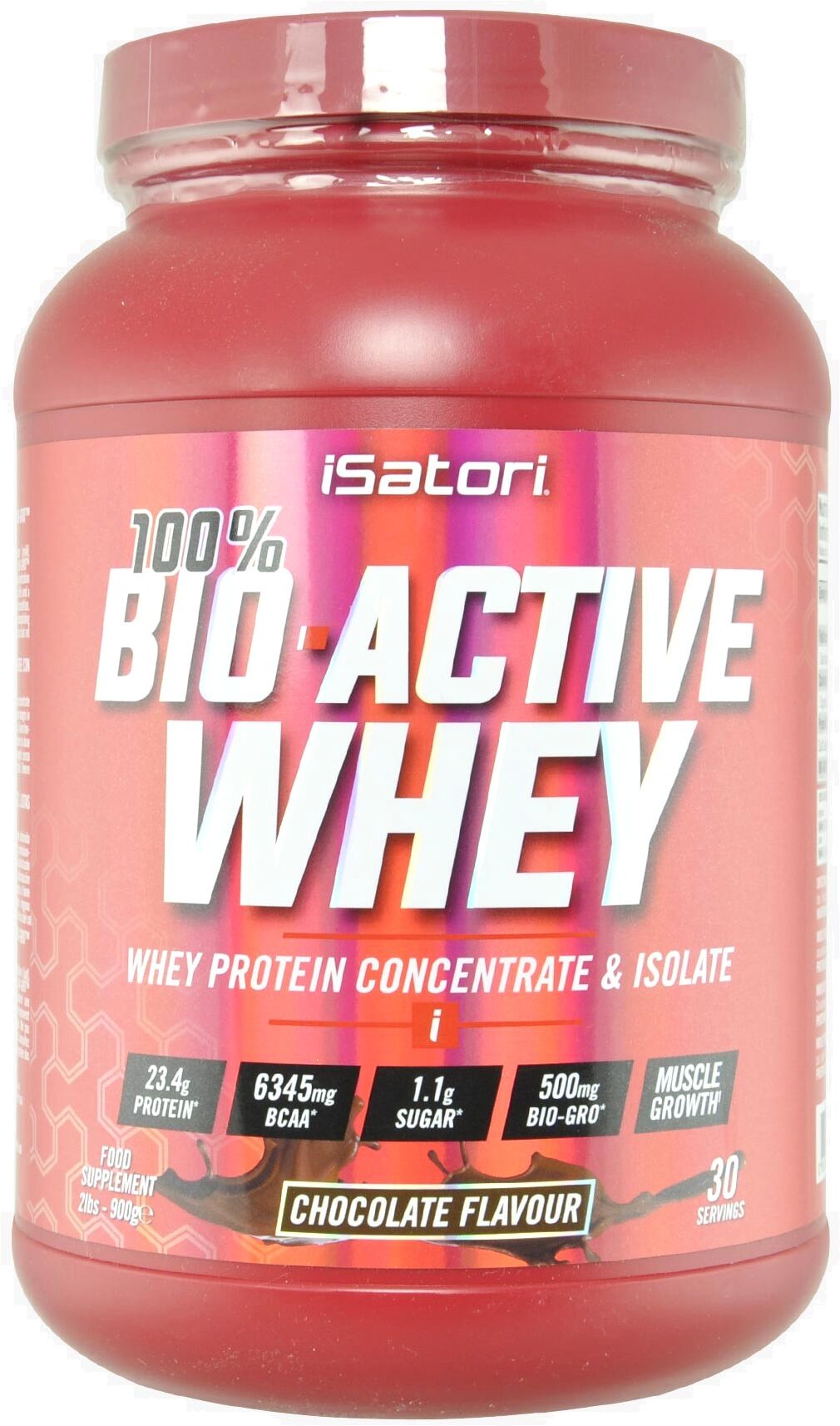 ISATORI Bio-Active 100% Whey 900 Grammi Biscotto