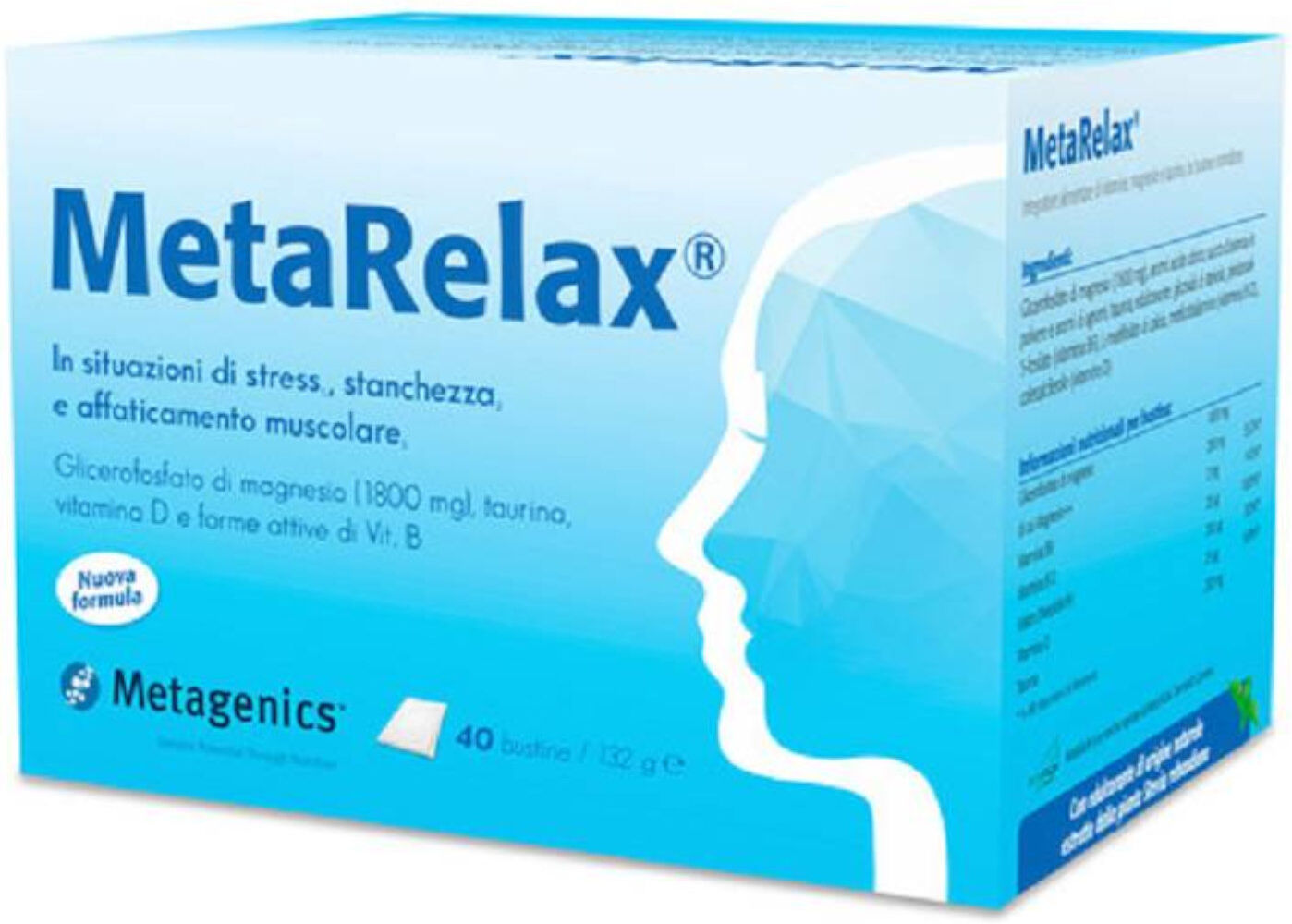 METAGENICS Metarelax 40 Bustine