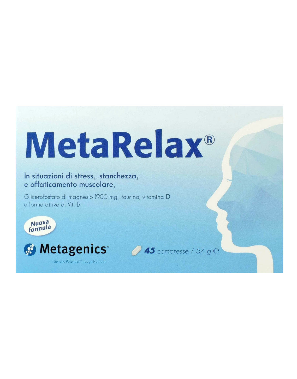 METAGENICS Metarelax 45 Compresse