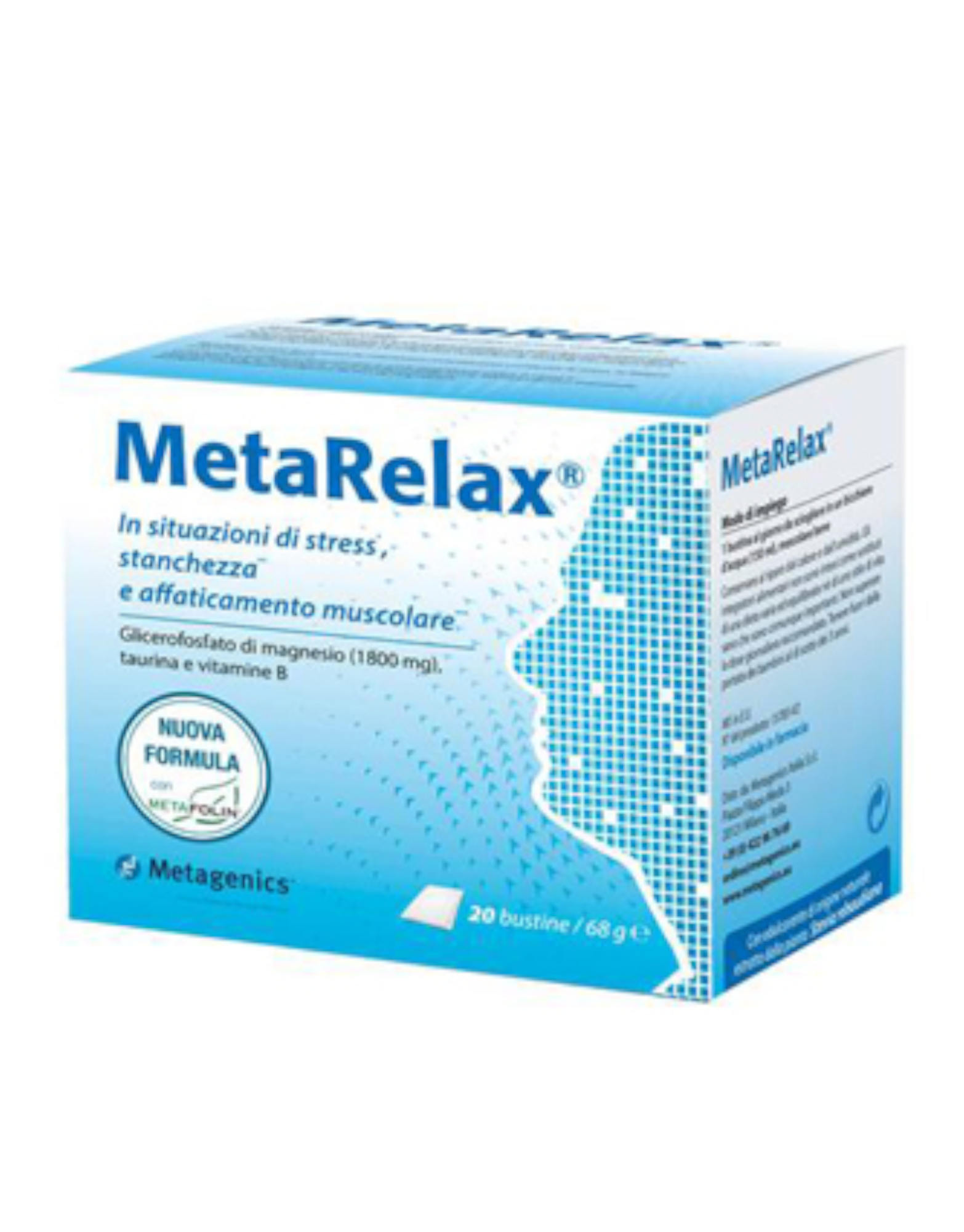 METAGENICS Metarelax 20 Bustine
