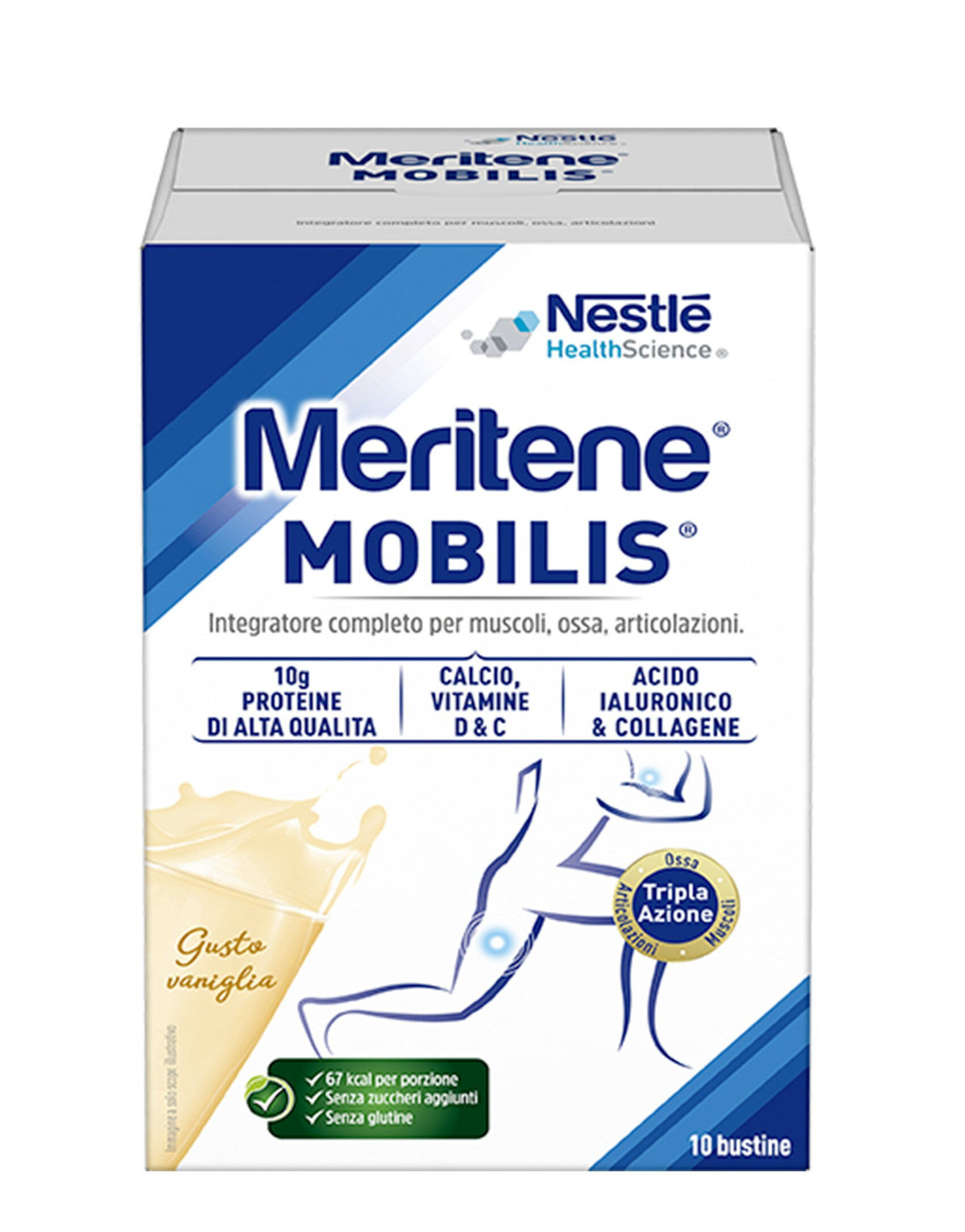 Meritene Mobilis 10 Buste Vaniglia