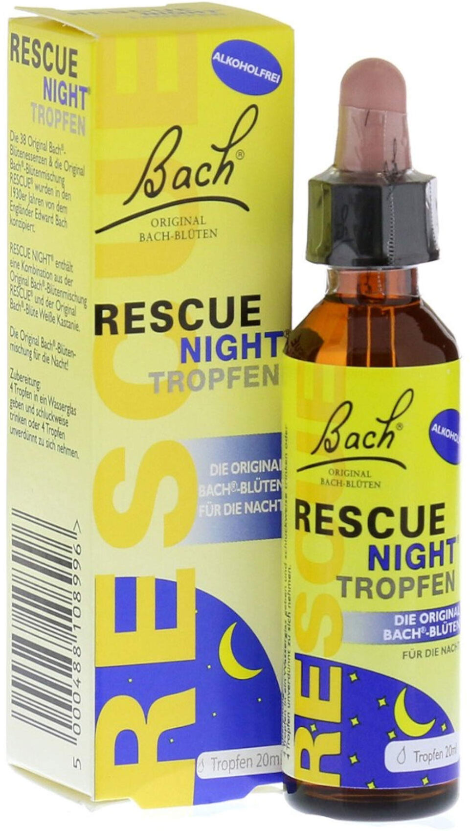 SCHWABE Bach Rescue Night Gocce 20ml