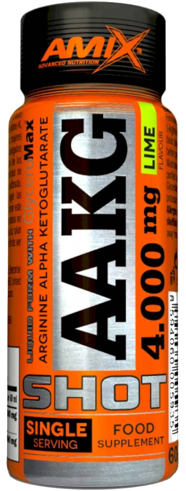 AMIX Aakg Shot 4.000 Mg 60 Ml Lime