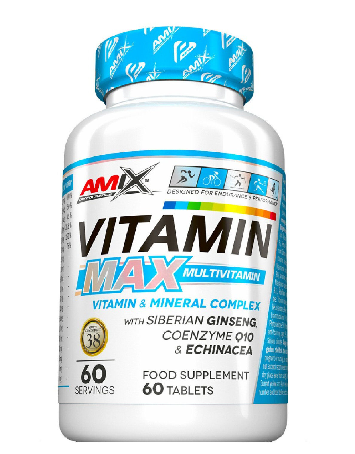AMIX Vitamin Max Multivitamin 60 Tavolette