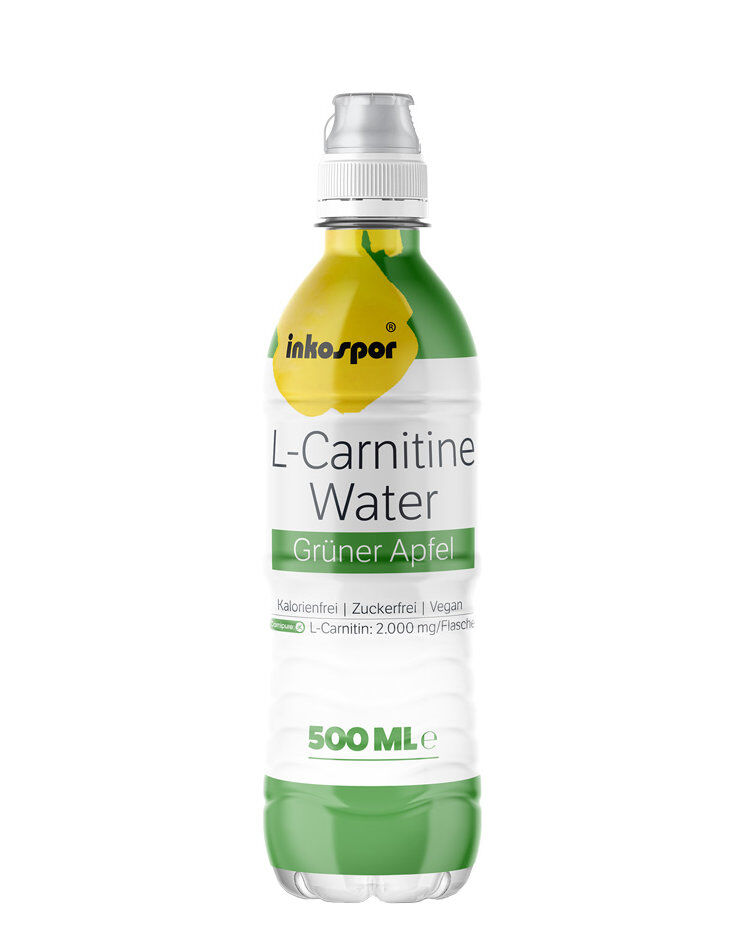 INKOSPOR L-Carnitine Water 500ml Mela Verde