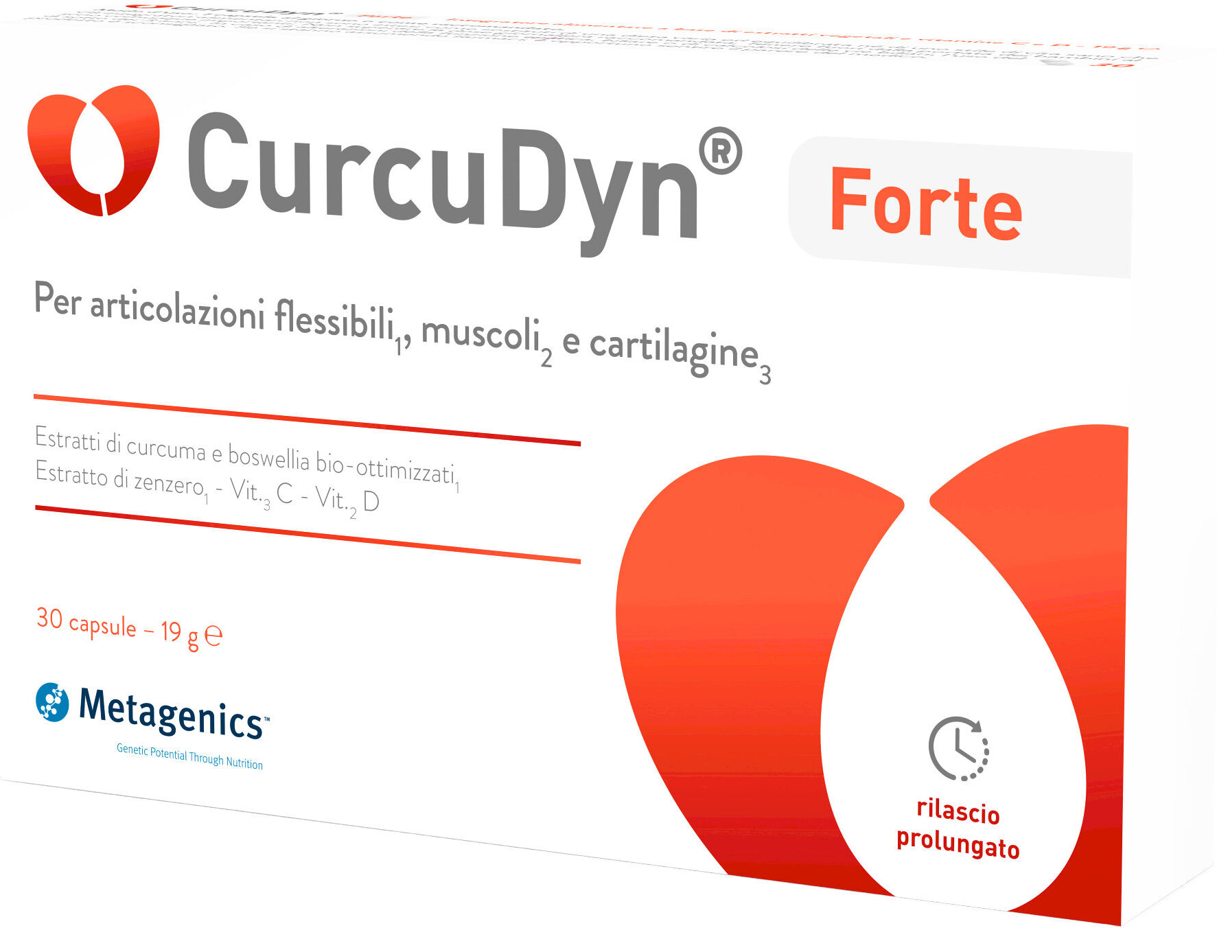 METAGENICS Curcudyn Forte 30 Capsule