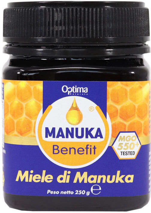 OPTIMA Manuka Benefit - Miele Di Manuka + 550 Mgo 250 Grammi