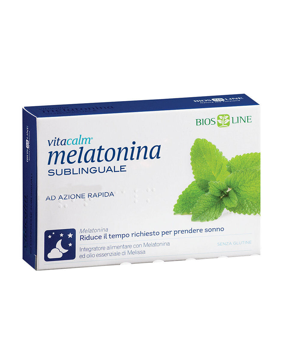 BIOS LINE Vitacalm - Melatonina Sublinguale 120 Compresse