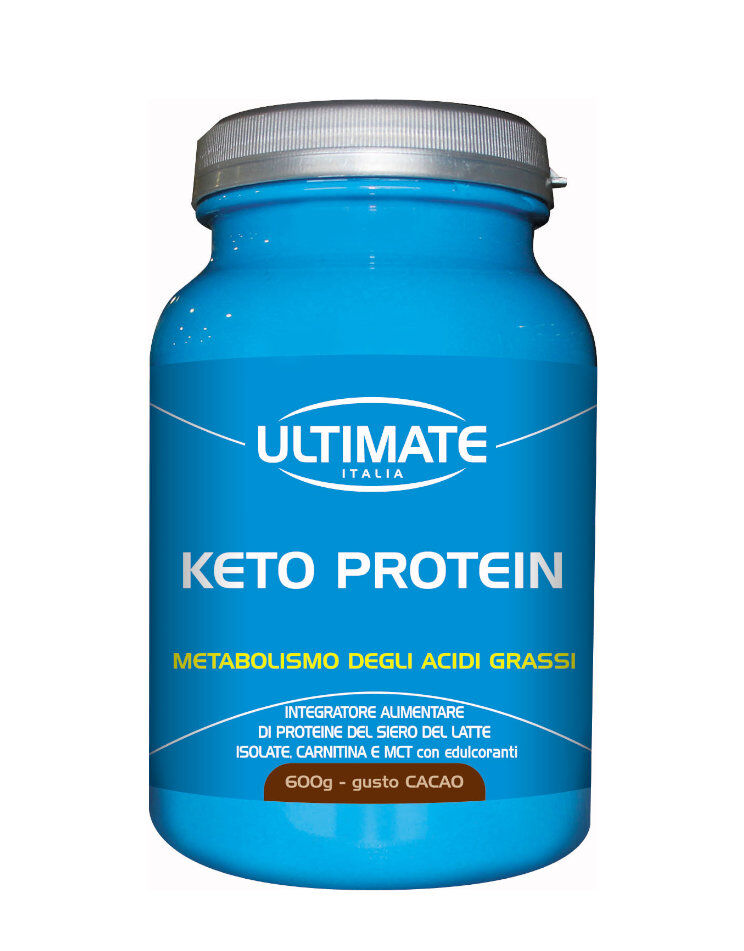 ULTIMATE ITALIA Keto Protein 600 Grammi Cacao