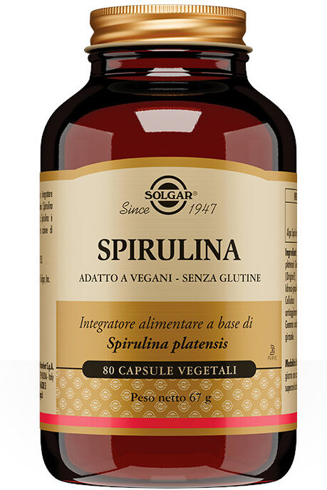 SOLGAR Spirulina 80 Capsule Vegetali