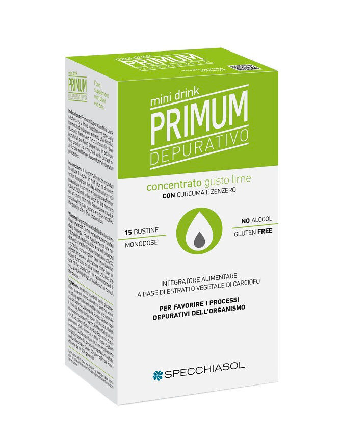 SPECCHIASOL Primum Depurativo 15 Bustine Lime