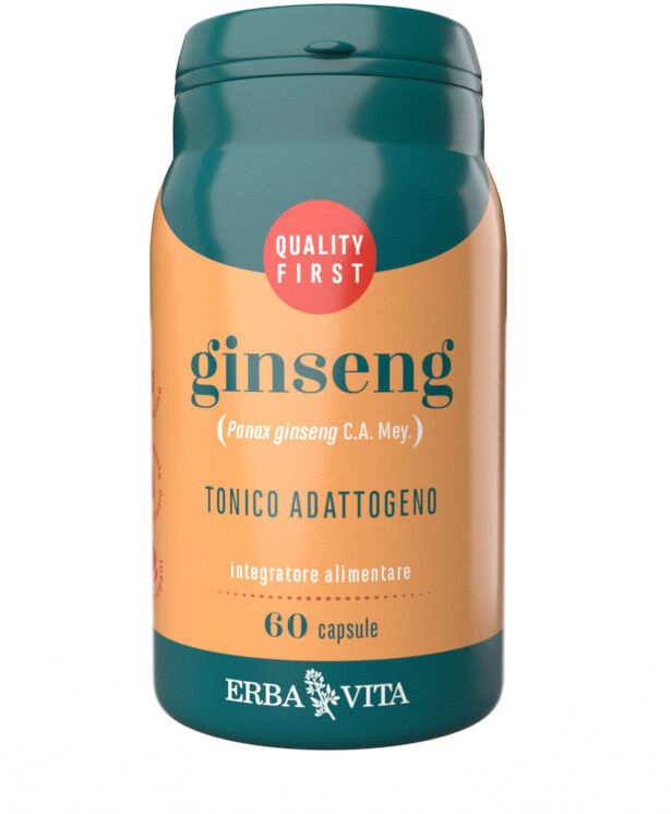 ERBA VITA Capsule Monoplanta - Ginseng 60 Capsule