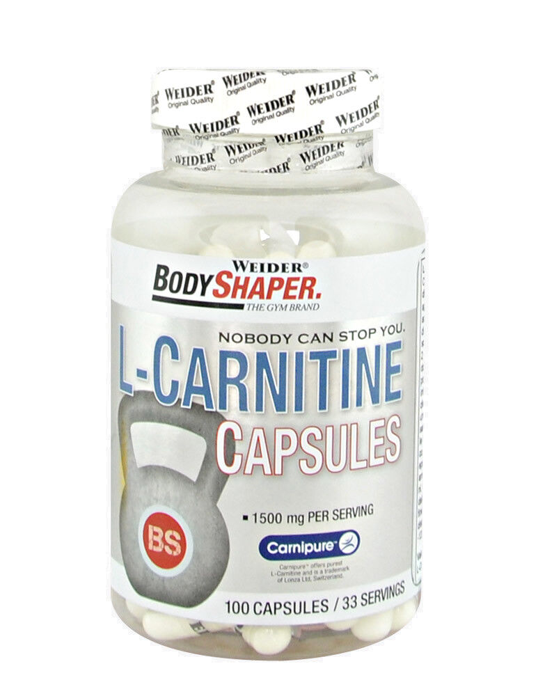 WEIDER Body Shaper L-Carnitine Capsules 100 Capsule