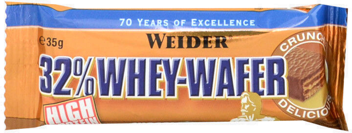 WEIDER 32% Whey Wafer 1 Wafer Da 35 Grammi Stracciatella