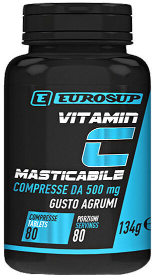 EUROSUP Vitamin C Masticabile 80 Compresse Agrumi