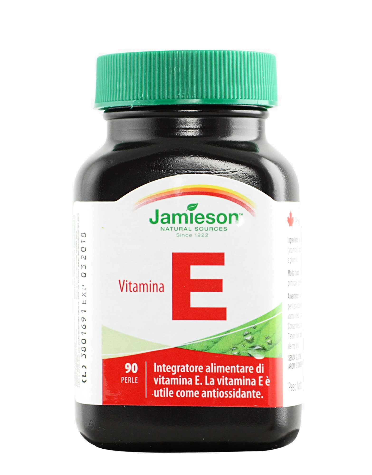 JAMIESON Vitamina E 90 Perle