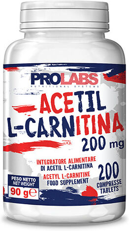 PROLABS Acetil L-Carnitina 200mg 200 Capsule