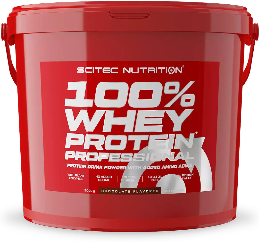 SCITEC NUTRITION 100% Whey Protein Professional 5000 Grammi Fragola