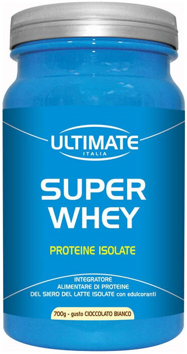 ULTIMATE ITALIA Super Whey 700 Grammi Cioccolato Bianco