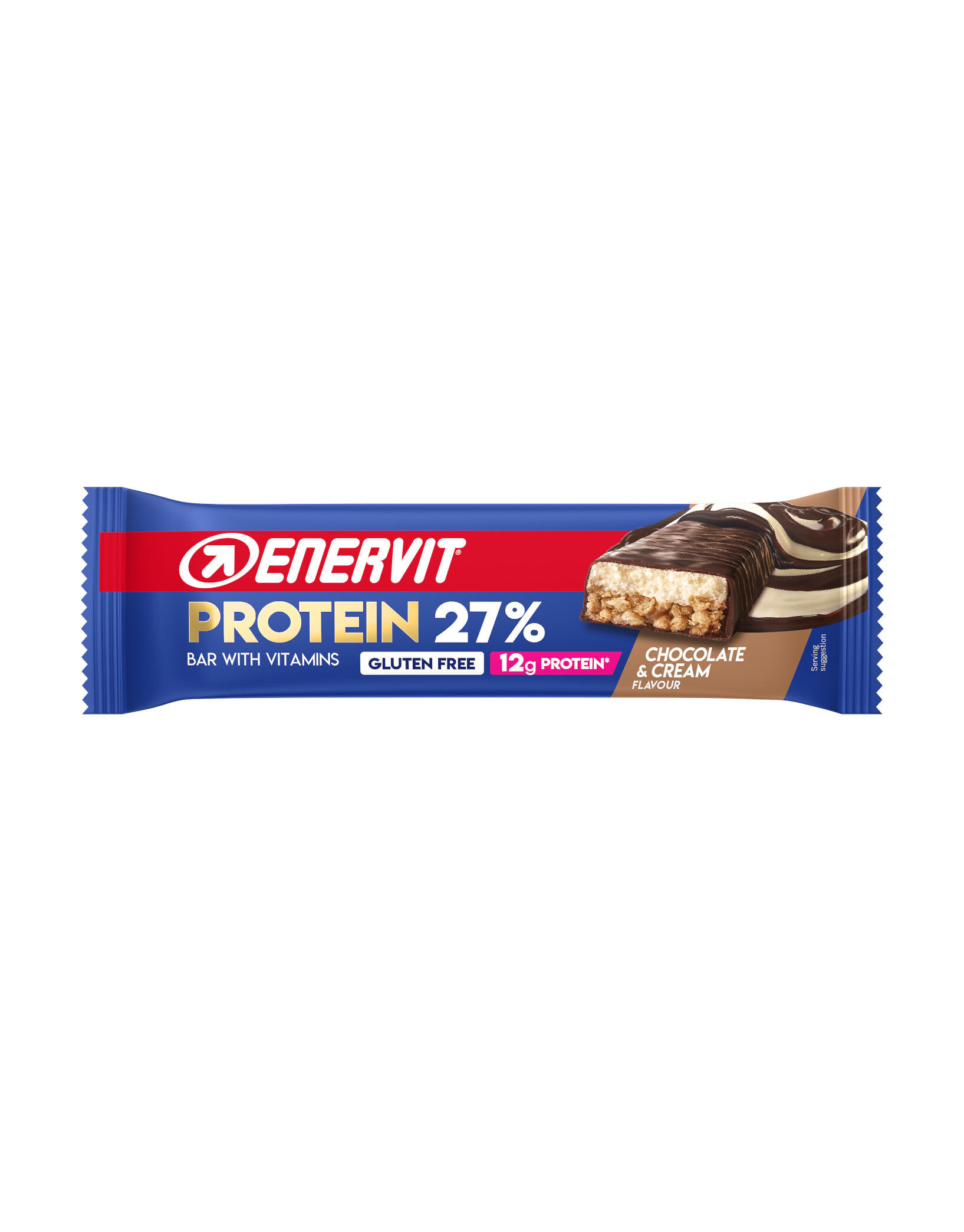 ENERVIT Power Sport Protein Bar 1 Barretta Da 45 Grammi Cioccolato E Crema