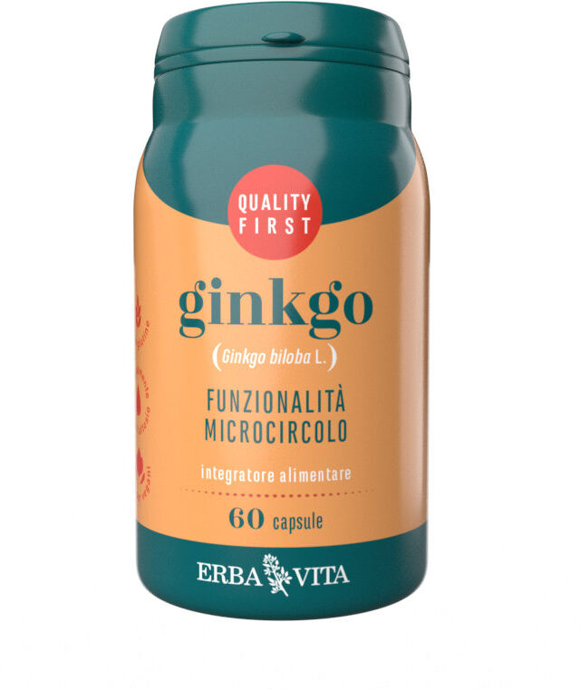 ERBA VITA Capsule Monoplanta - Ginkgo 60 Capsule