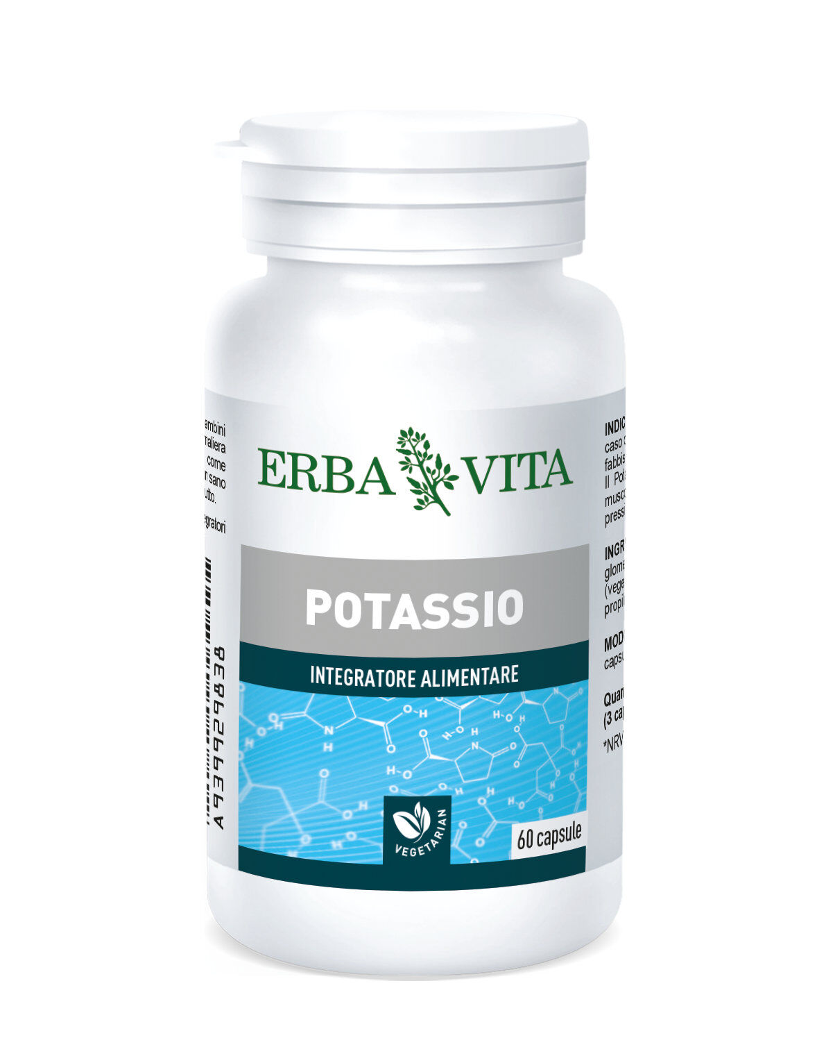 ERBA VITA Minerali - Potassio 60 Capsule