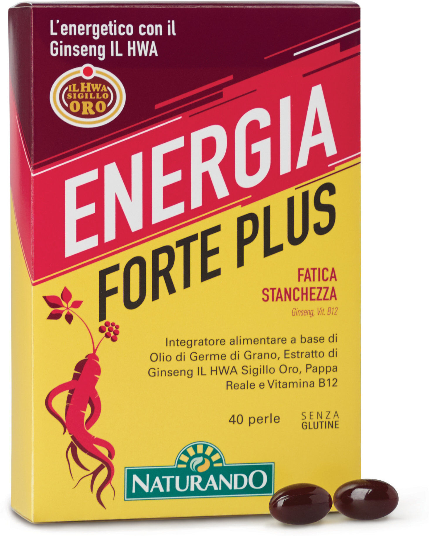 NATURANDO Energia Forte Plus 40 Perle