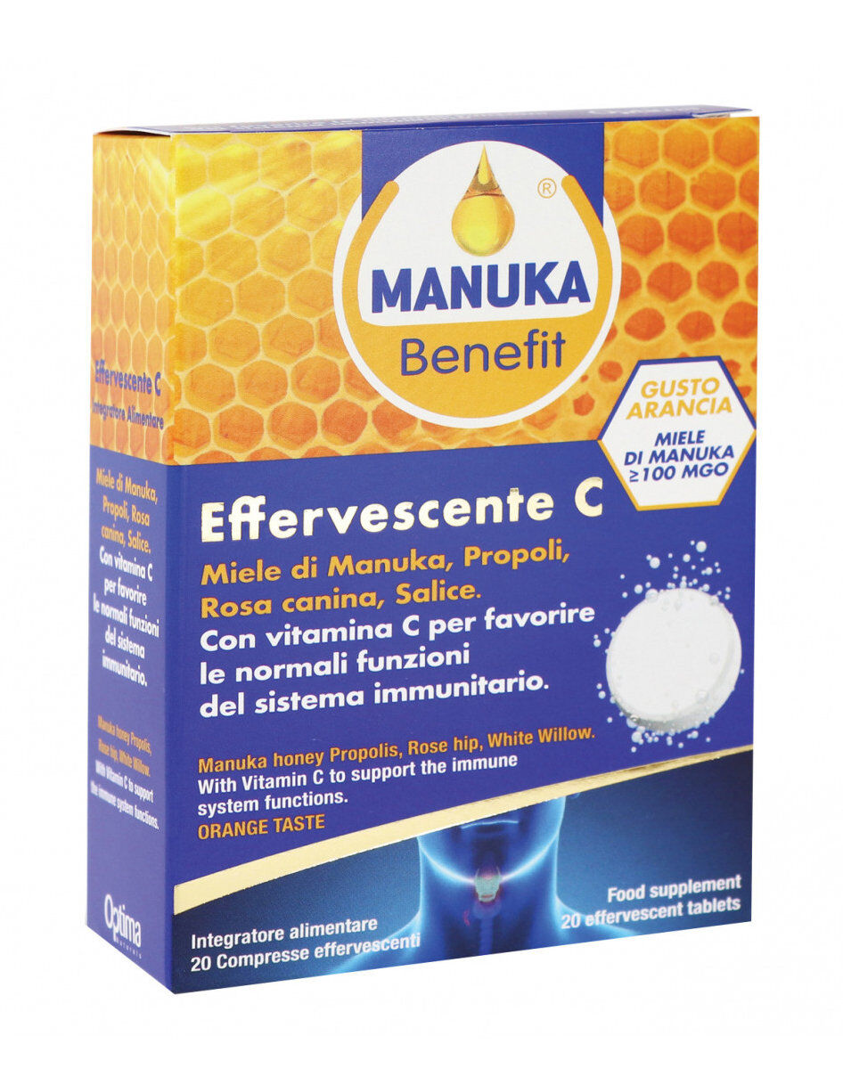OPTIMA Manuka Benefit - Effervescente C 20 Compresse