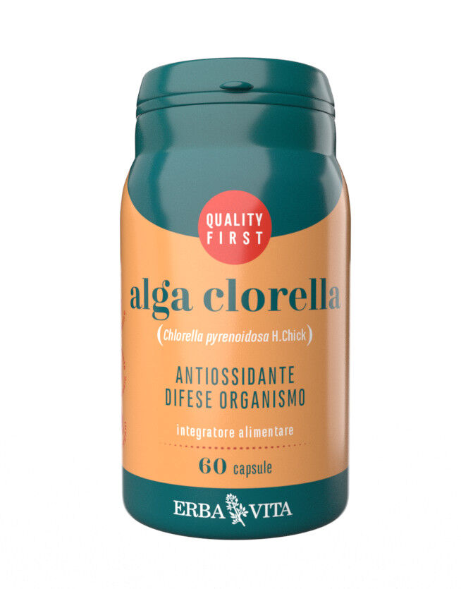ERBA VITA Capsule Monoplanta - Alga Clorella 60 Capsule