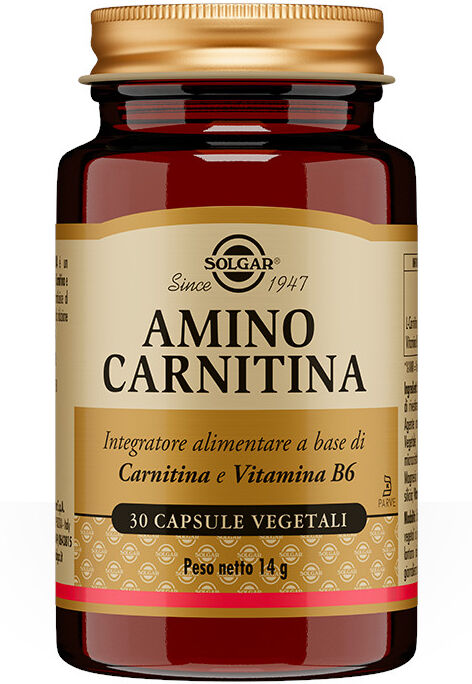 SOLGAR Amino Carnitina 30 Capsule Vegetali