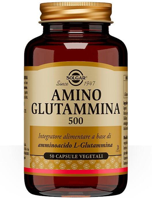 SOLGAR Amino Glutammina 500 50 Capsule Vegetali