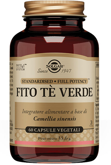 SOLGAR Fito Tè Verde 60 Capsule Vegetali