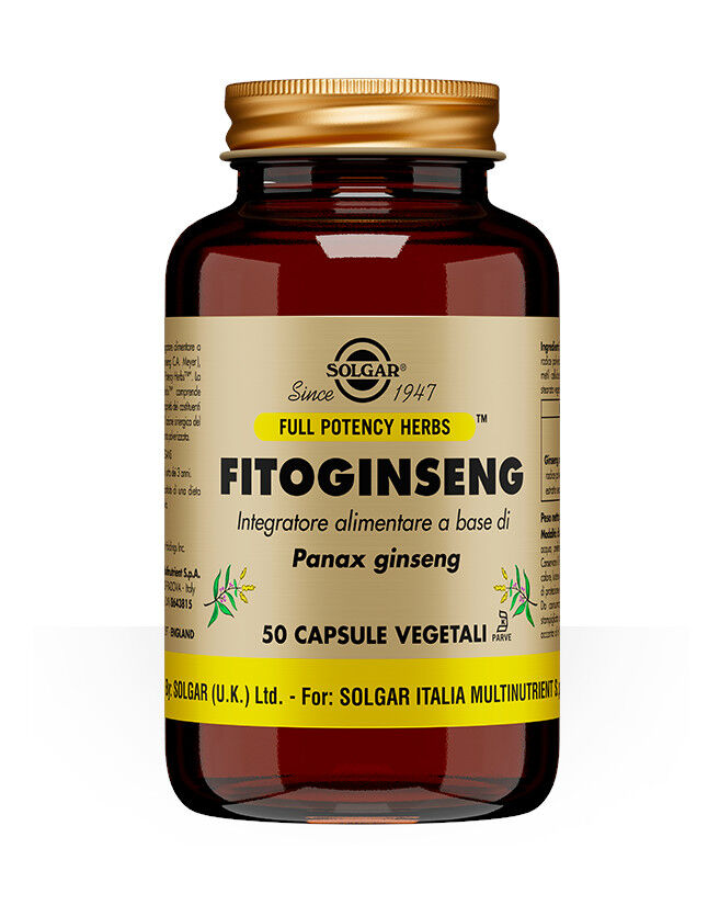 SOLGAR Fitoginseng 50 Capsule Vegetali