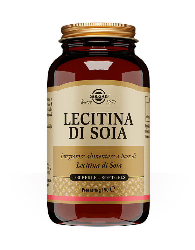 SOLGAR Lecitina Di Soia 100 Perle Softgels