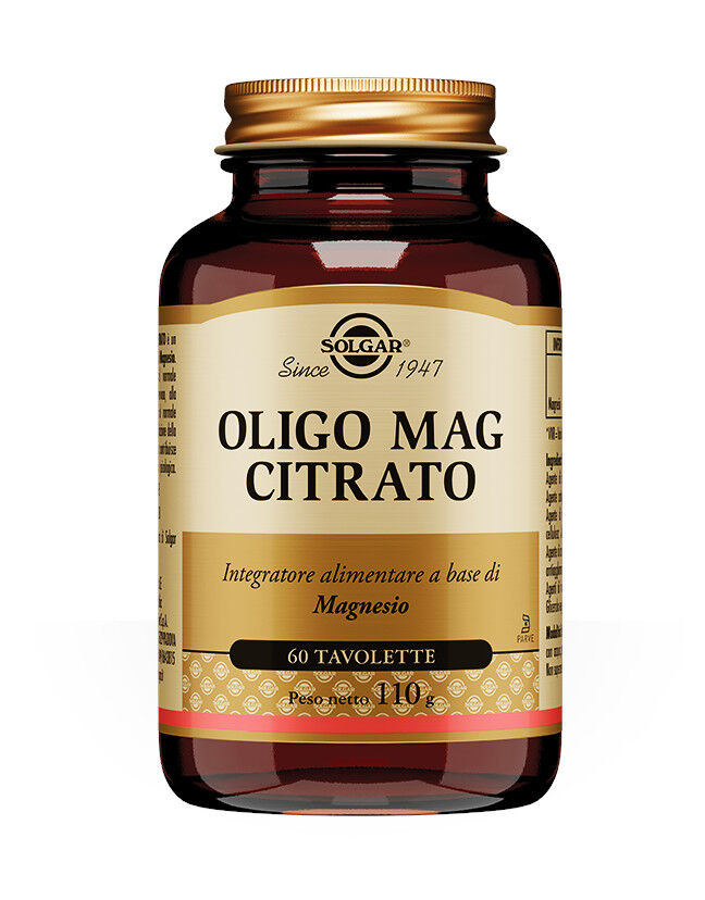 SOLGAR Oligo Mag Citrato 60 Tavolette