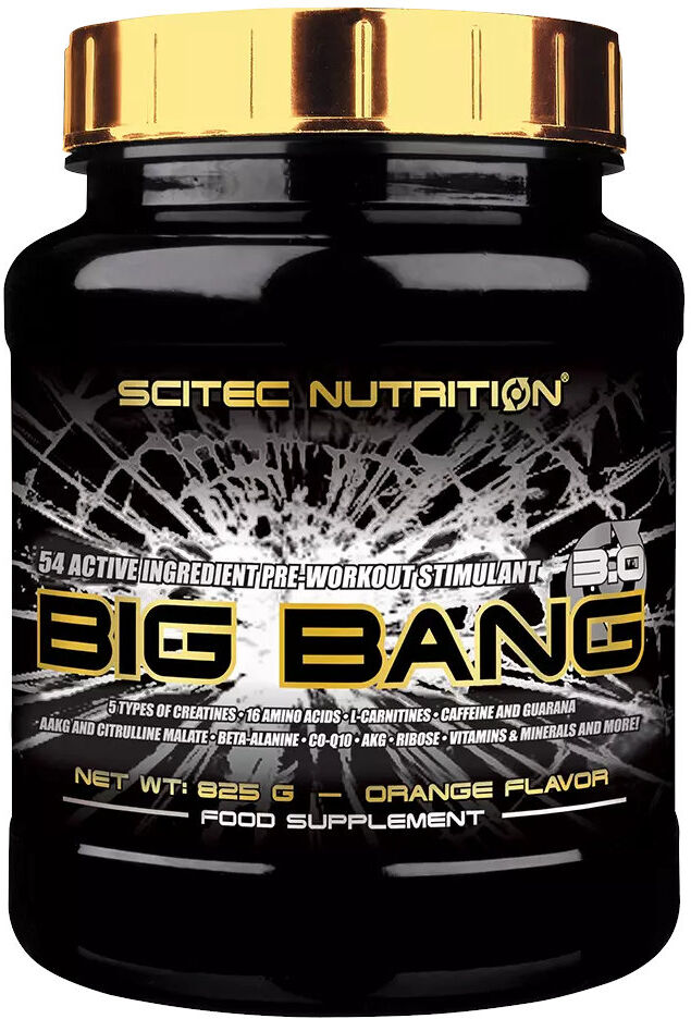 SCITEC NUTRITION Big Bang 3.0 825 Grammi Arancia