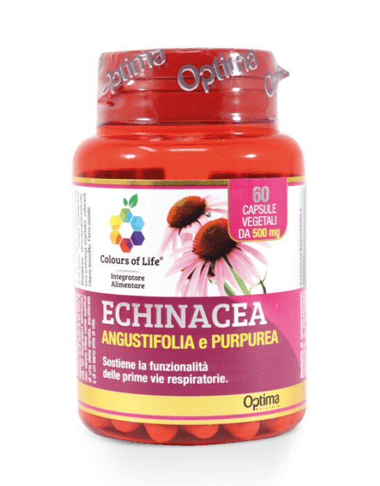 OPTIMA Echinacea - Angustifolia E Purpurea 60 Capsule Vegetali