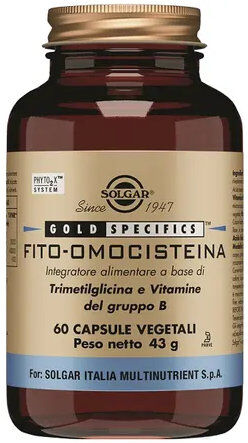 SOLGAR Fito-Omocisteina 60 Capsule Vegetali