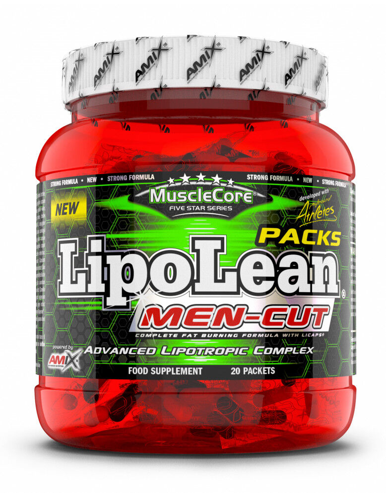 AMIX Musclecore - Lipolean Men-Cut Packs 20 Bustine Da 7 Capsule