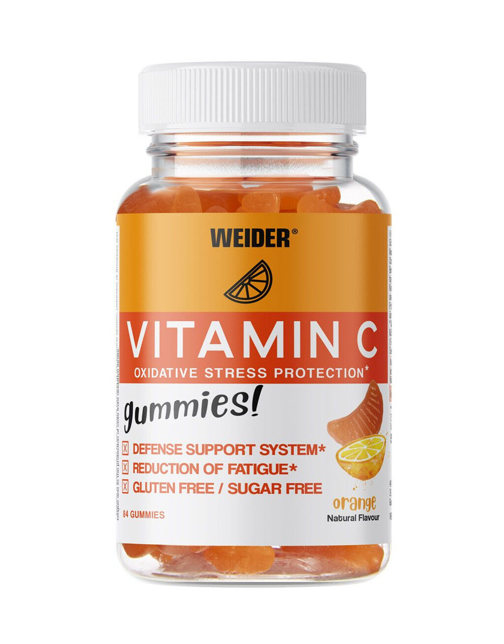 WEIDER Vitamin C Up 84 Caramelle Gommose Arancia