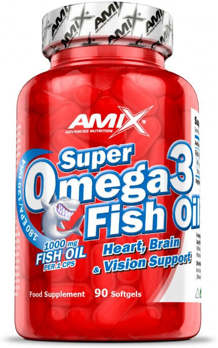 AMIX Super Omega 3 Fish Oil 90 Perle Softgels