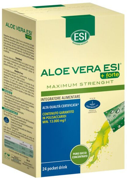 Aloe Vera Esi + Forte Massima Forza 24 Pocket Drink