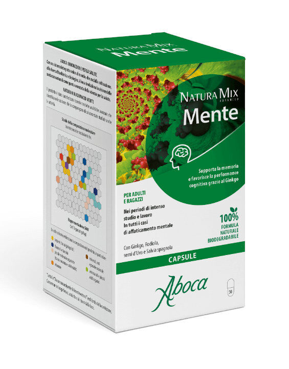 ABOCA Natura Mix Advanced - Mente 50 Capsule