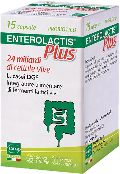 Enterolactis Plus 15 Capsule