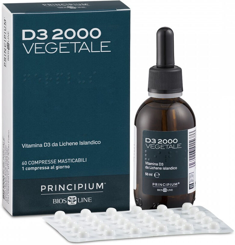 BIOS LINE Principium - D3 2000 Vegetale 1 Flacone Da 50ml