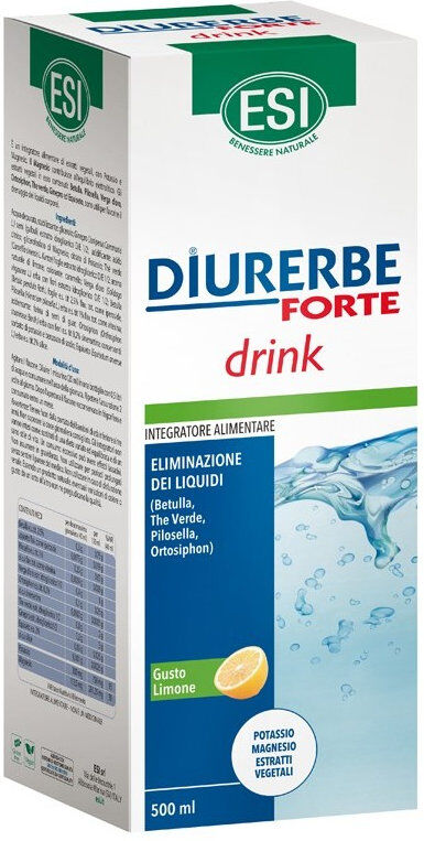 ESI Diurerbe Forte Drink 500 Ml Limone