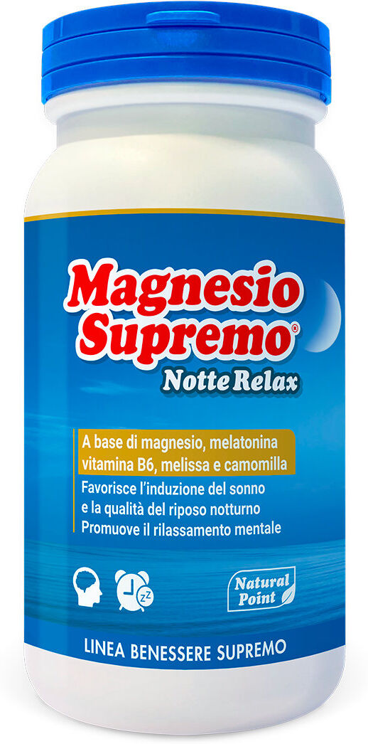 NATURAL POINT Magnesio Supremo Notte Relax 150 Grammi