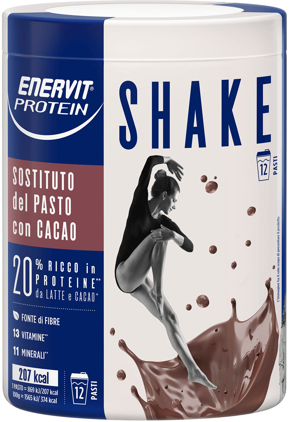 ENERVIT Protein Meal Shake 420 Grammi Cacao