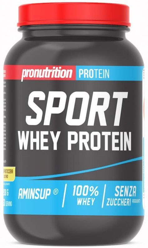 PRONUTRITION Sport Whey Protein 908 Grammi Doppio Cioccolato