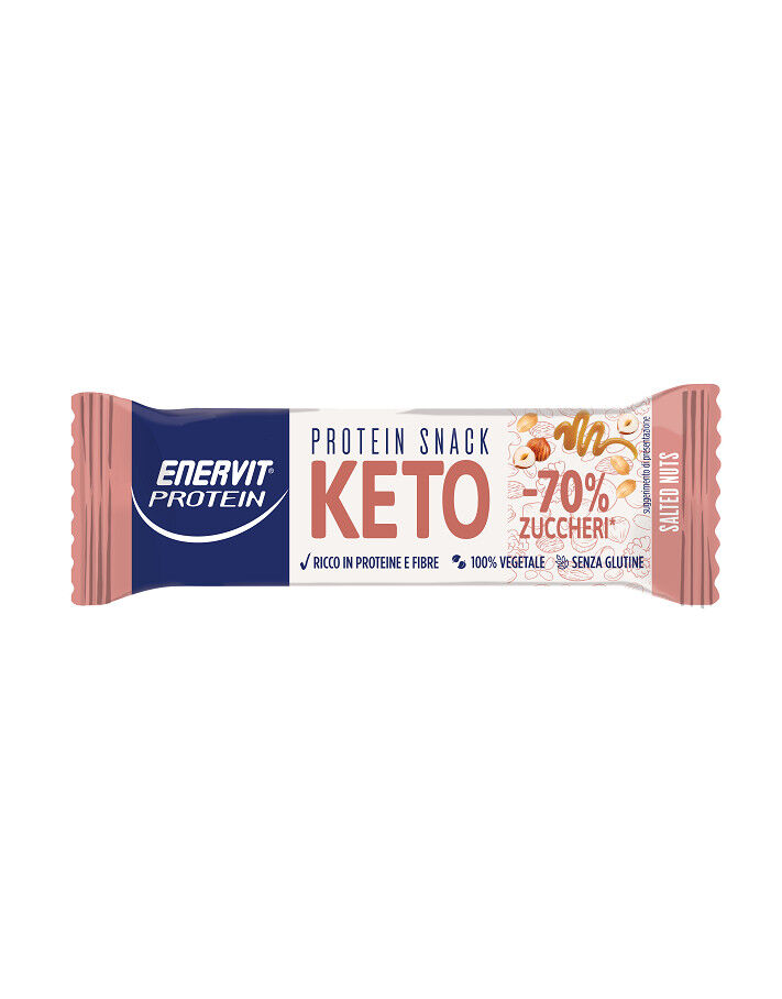 ENERVIT Protein Snack Keto 35 G Salted Nuts
